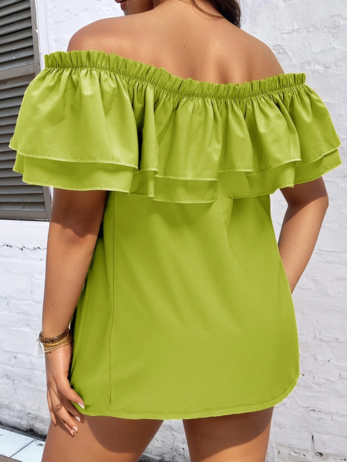 Camisa de Verano Mujer — Encaje y Lazo Delicado